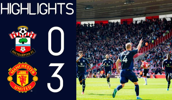 Premier League: Manchester United Thrilled as De Ligt Scores in 3-0 Victory Against Southampton