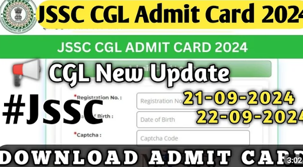 JSSC CGL Admit Card 2024 released today at jssc.nic.in; find the details here.